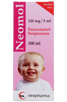 Neomol Suspension 120mg/5ml 100 ml – zozopharmacy