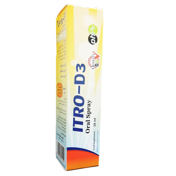 Itro D3 (400iu/spray) Oral Spray 10ml
