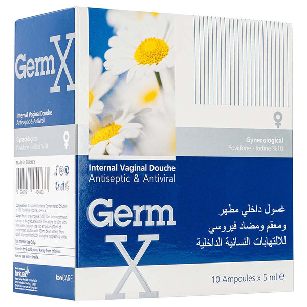 GERMX VAGINAL DOUCHE 5ML 10S