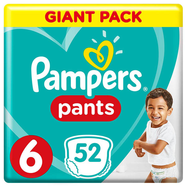 PAMPERS PANT 6  52S