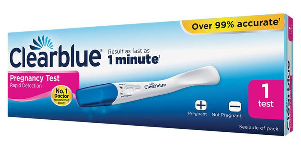 CLEARBLUE PREG  TEST SINGLE