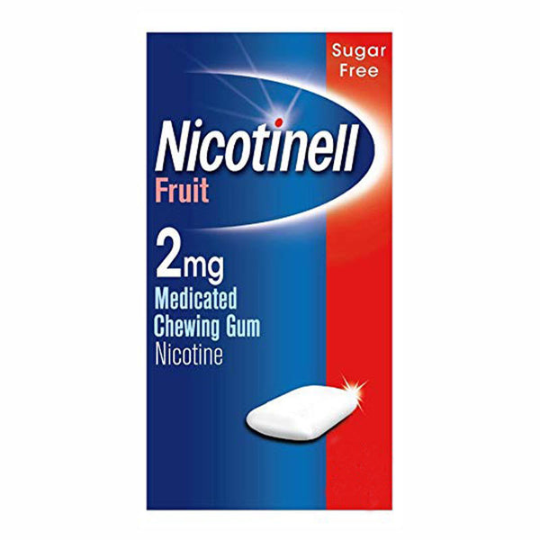 Nicotinell 2mg Gum Fruit 12s