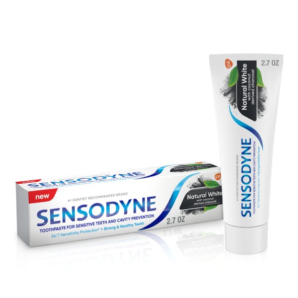 SENSODYNE NATURE WHITE CHARCOAL TOOTHPASTE 75ML