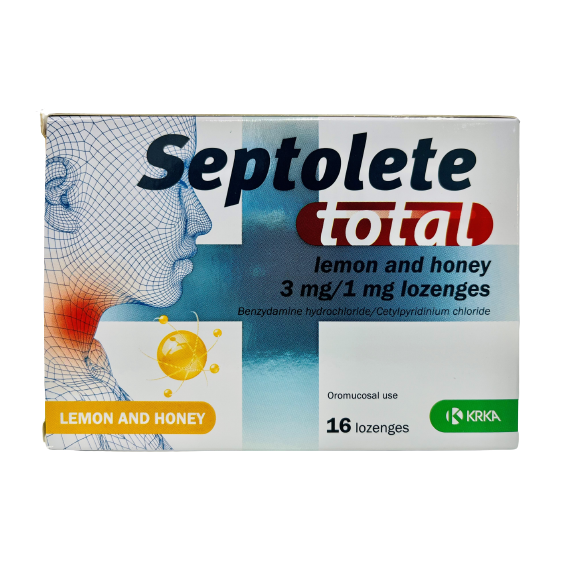 SEPTOLETE TOTAL HONYLEMON 16S