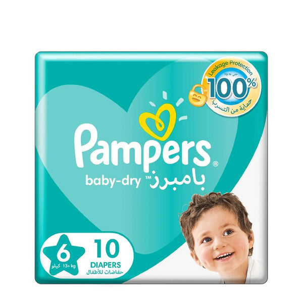 PAMPERS 6 DIAP 10S